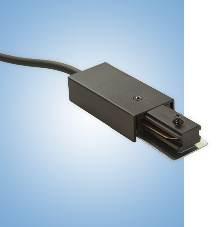 Коннектор трековый для однофазного шинопровода